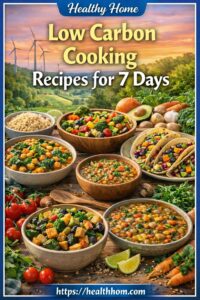 Recipes for 7 days - low carbon cooking