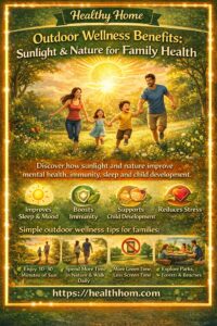 Outdoor wellness benefits