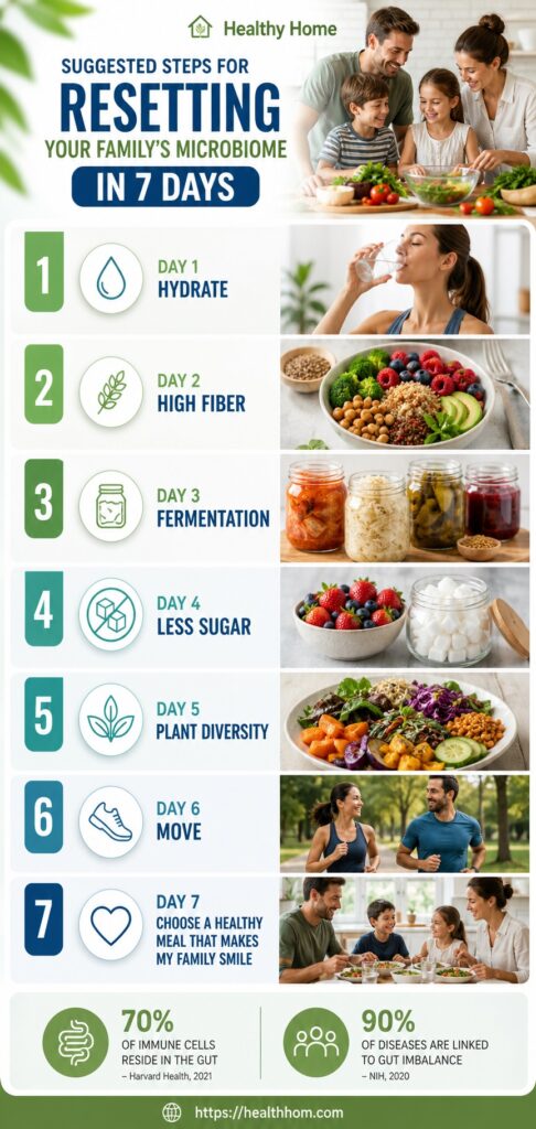 how to reset your microbiome in just 7 days