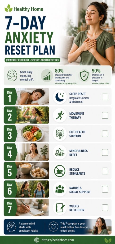 7-Day Anxiety Reset Plan for everyone