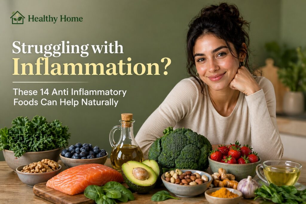 Struggling with Inflammation? These 14 Anti Inflammatory Foods Can Help Naturally