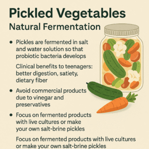 Fermented food for gut health