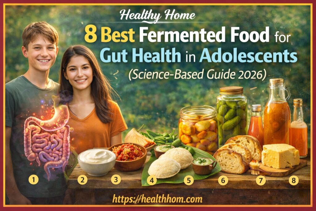 8 Best Fermented Food for Gut Health in Adolescents