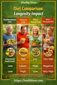 Diet Comparison: Longevity Impact