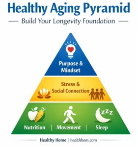 Healthy Aging Pyramid