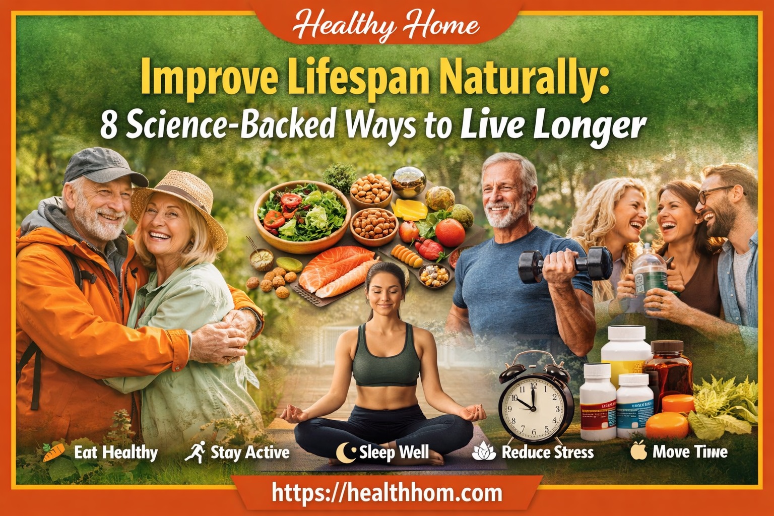 Improve Lifespan Naturally: 8 Science-Backed Ways to Live Longer