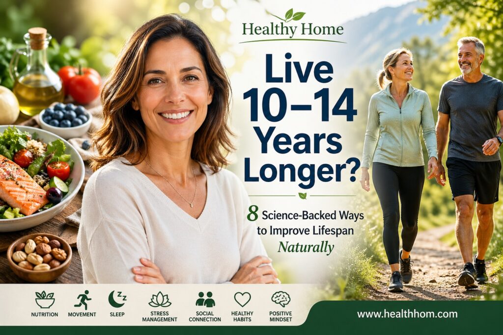 Improve Lifespan Naturally: 8 Science-Backed Ways to Live Longer