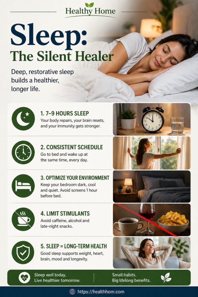 Sleep which is the silent healer