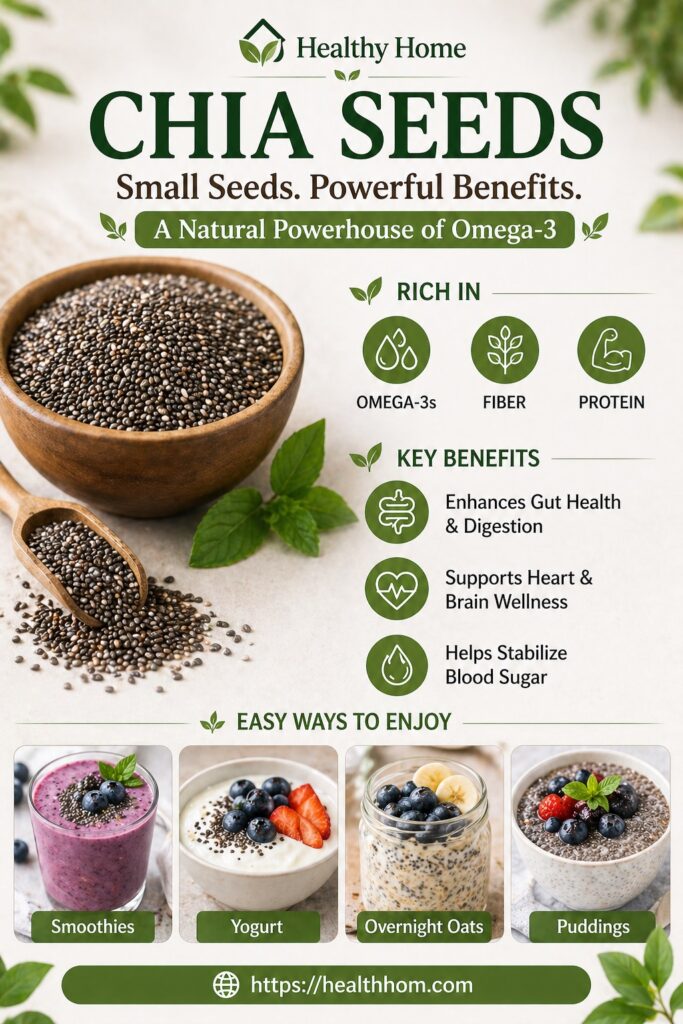 chia seeds, a small seed but powerful benefits