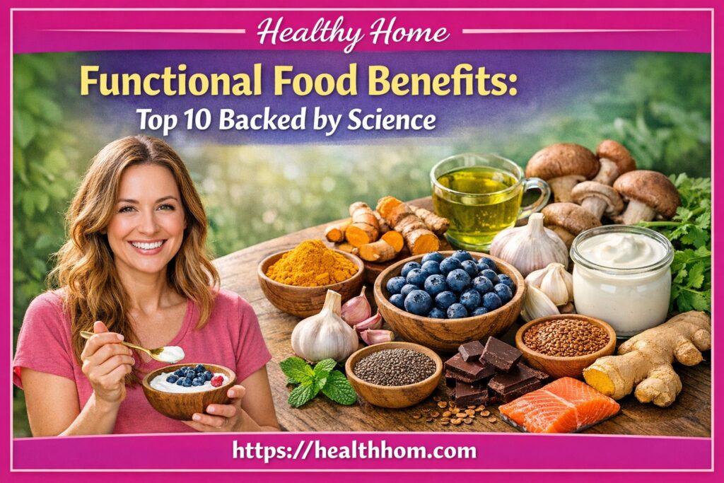 Functional Food Benefits: Top 10 Backed by Science