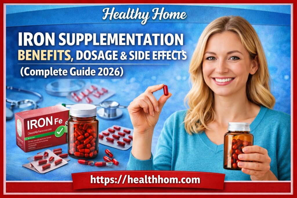 Iron Supplementation Benefits, Dosage & Side Effects (Complete Guide 2026)
