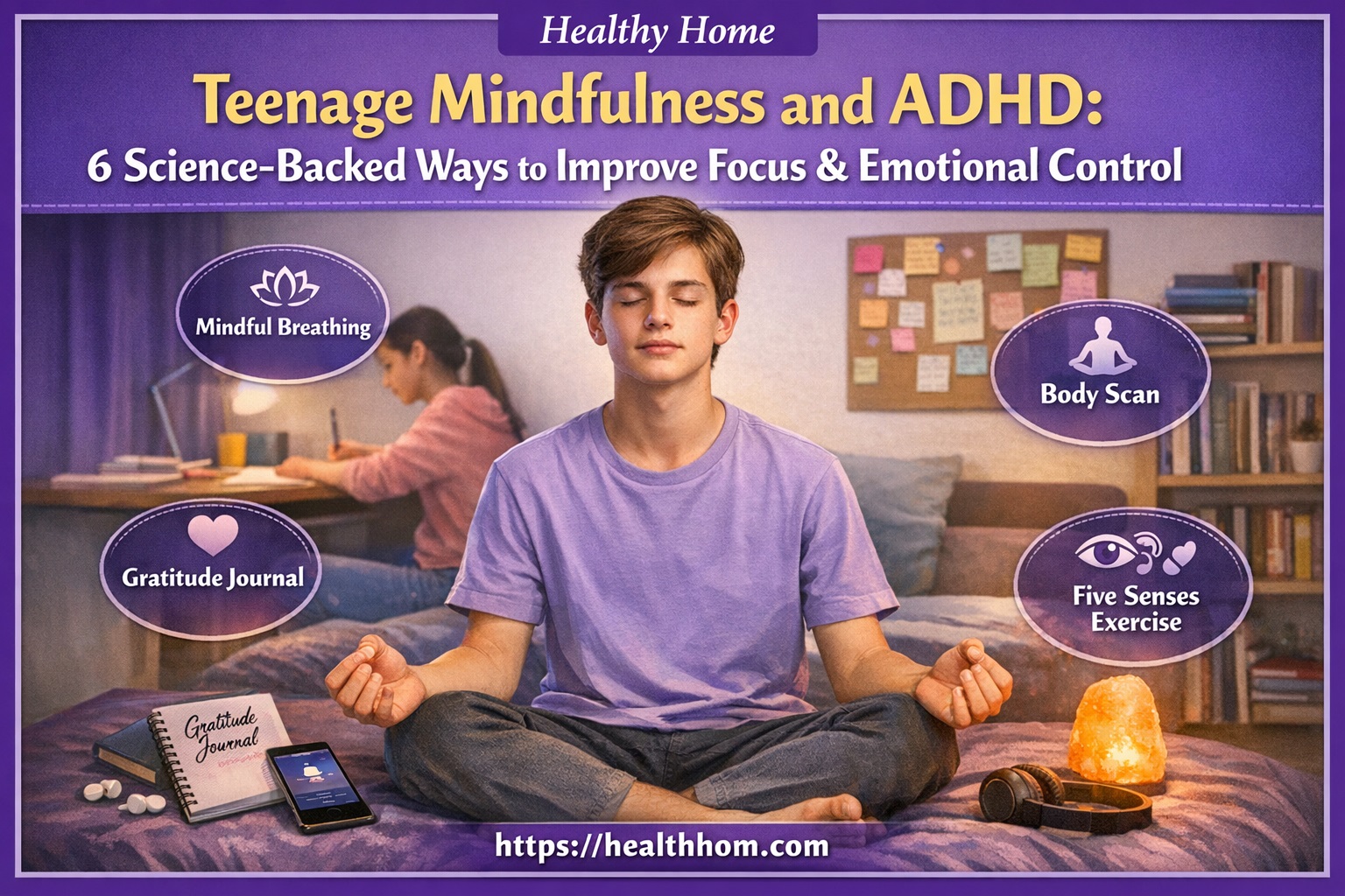 Teenage Mindfulness and ADHD: 6 Science-Backed Ways to Improve Focus & Emotional Control