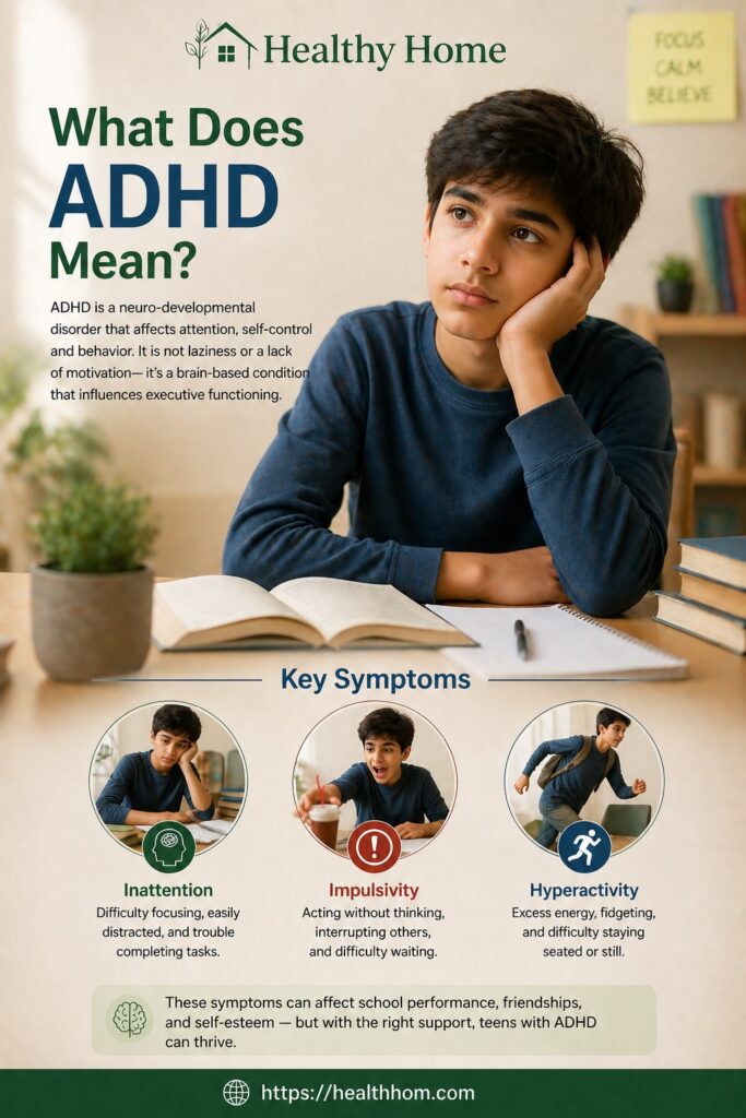 what does ADHD means

