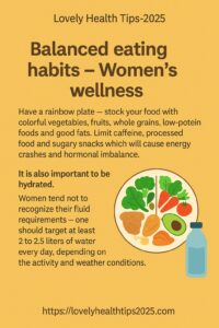 Women's wellness.  