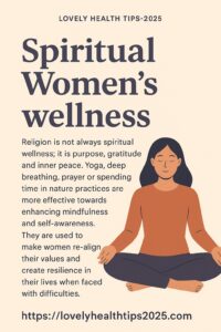 Women's wellness.  