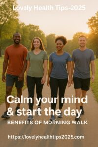 Calm your mind & start the day - Benefits of morning walk