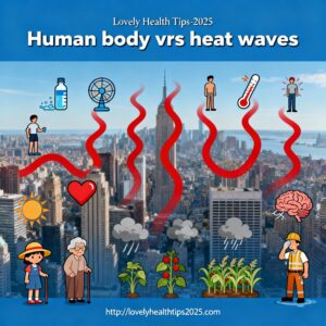 Impact of heat waves to human body