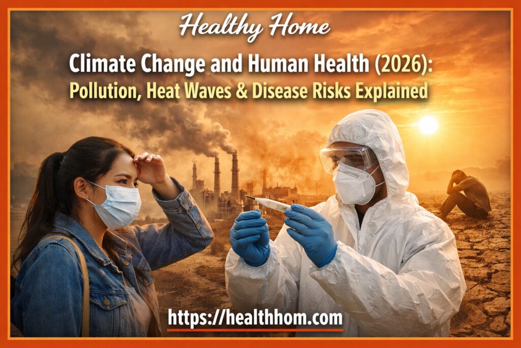 Climate Change and Human Health (2026): Pollution, Heat Waves & Disease Risks Explained