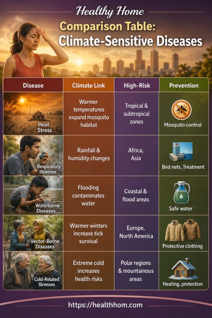 climate sensitive diseases