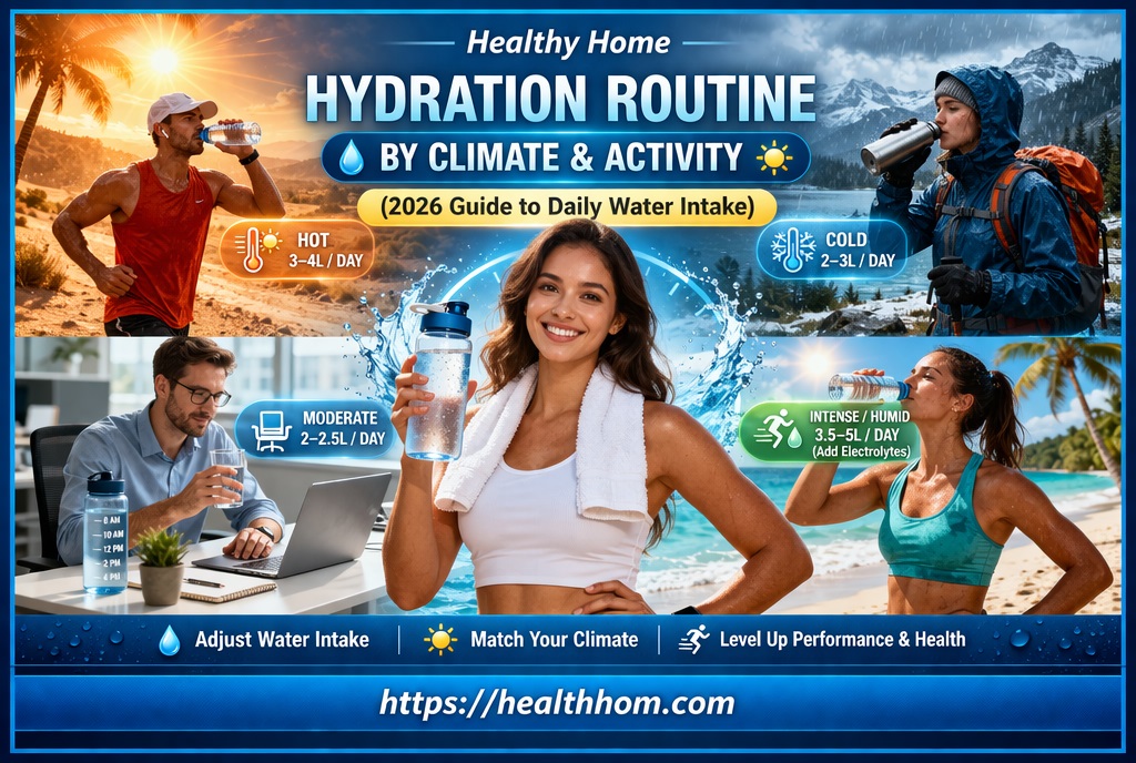 Hydration Routine by Climate & Activity