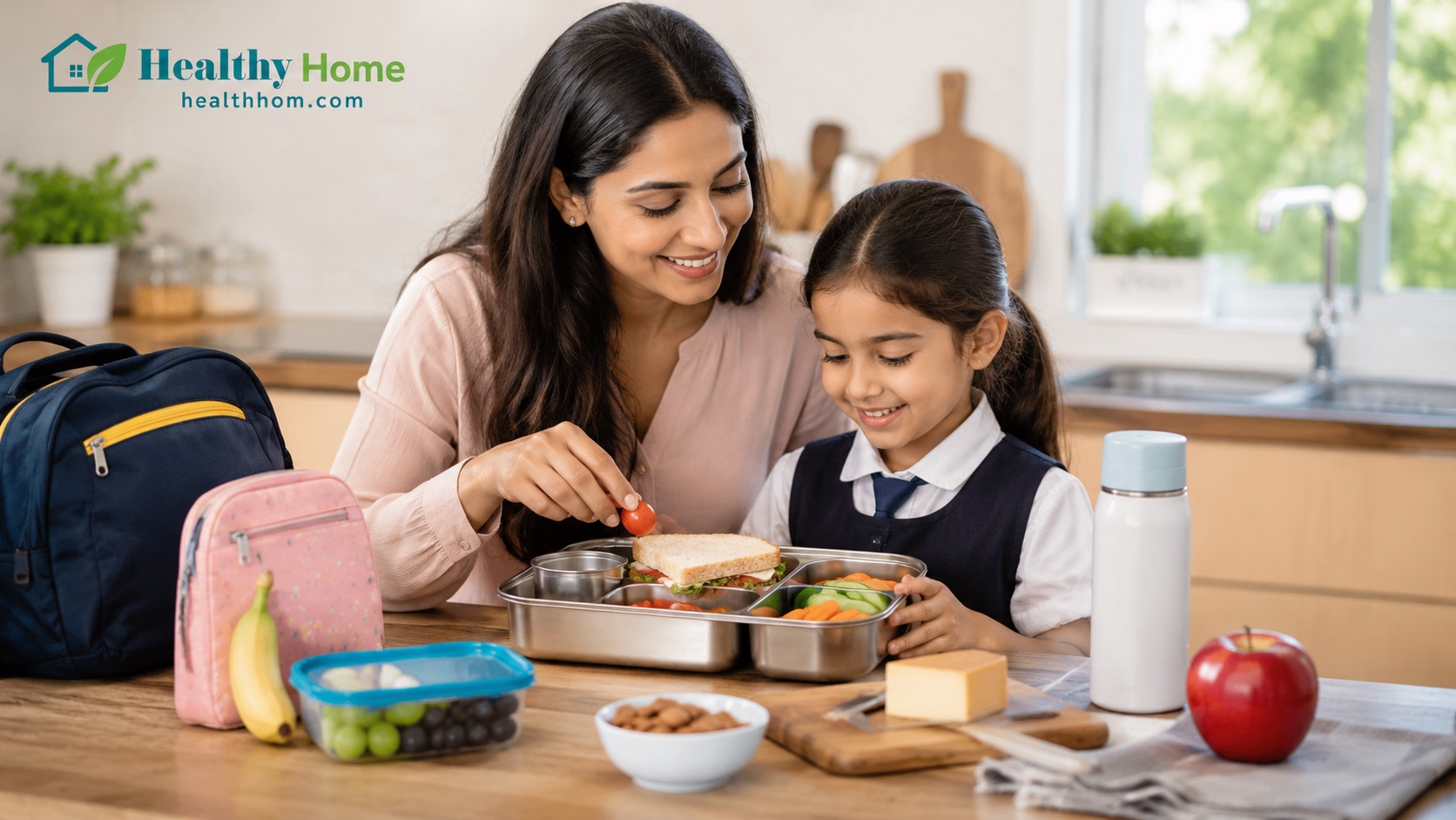 20 Healthy Lunch Box Ideas for Kids : Easy and Balanced School Meals