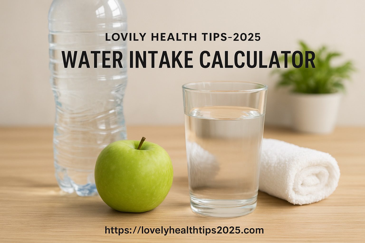 Water Intake Calculator