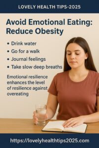 Avoid emotional eating