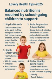 School going children to be supported with balanced nutrition: