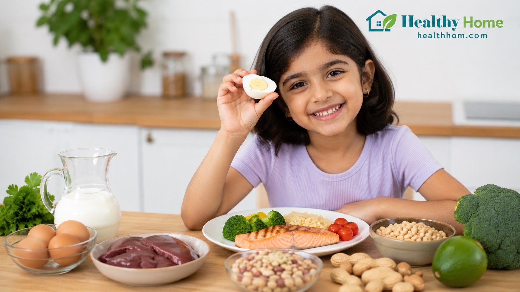 Choline Rich Foods for Kids: Benefits, Daily Needs and Meal Plan