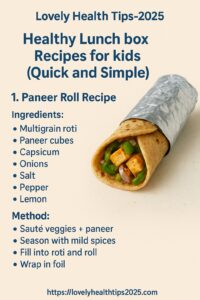 Paneer Roll Recipe