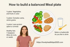 How to build a balanced plate