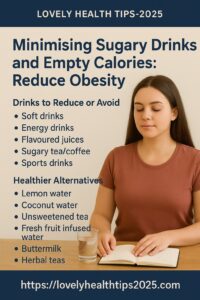 Minimising the Sugary Drinks and Empty Calories
