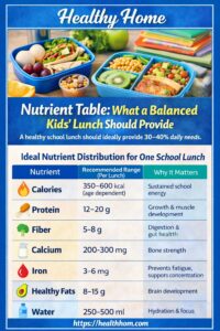 weekly kids lunch box plan healthy school meals