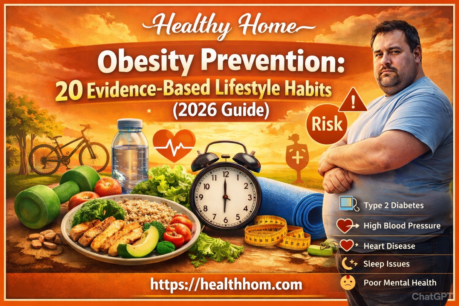 Obesity Prevention: 20 Evidence-Based Lifestyle Habits