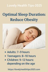Optimal sleep duration