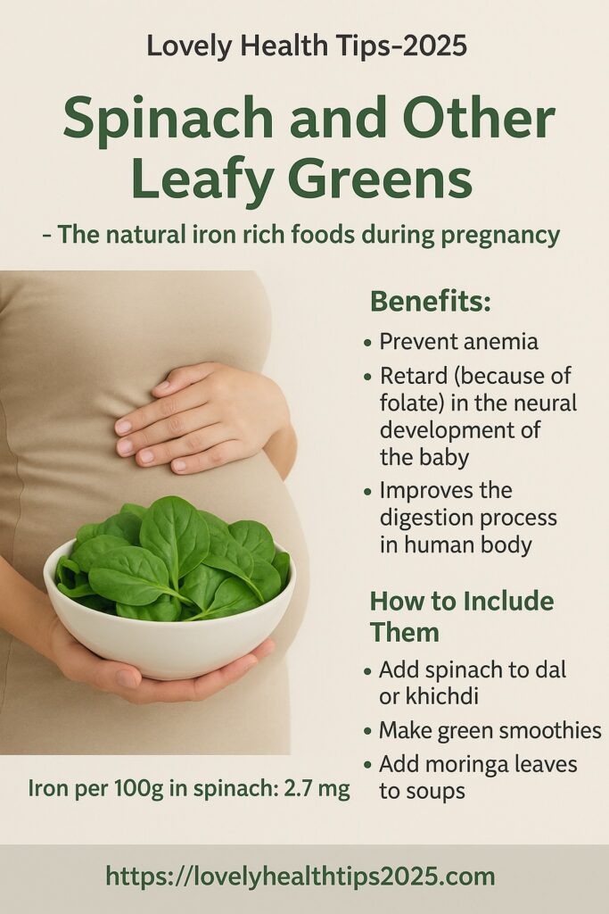 Spinach and Other Leafy Greens
