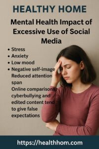 May contribute to stress, anxiety or low mood