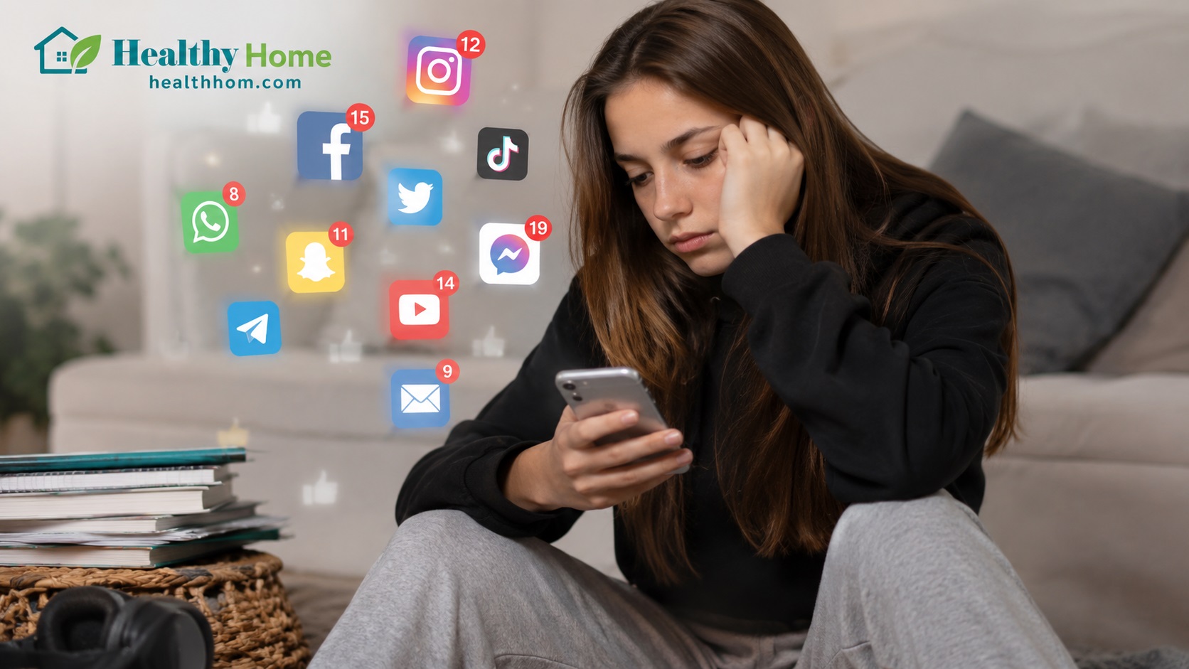 50 Social Media Addiction Statistics : Teen Screen Time and Mental Health Trends