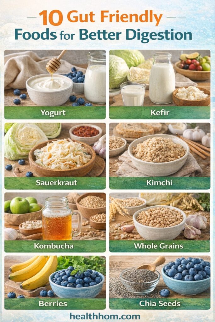 gut friendly for digestion and microbiome