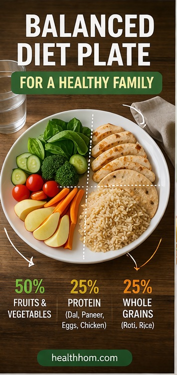 balanced diet for family