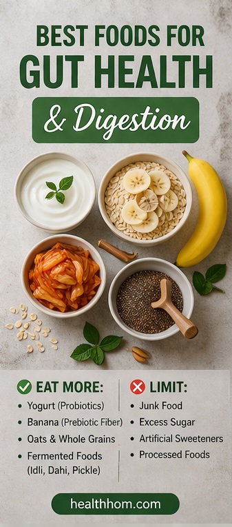 gut health foods India