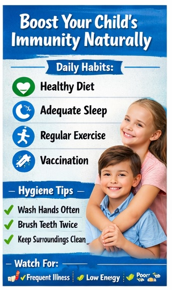 How to Boost Child Immunity Naturally