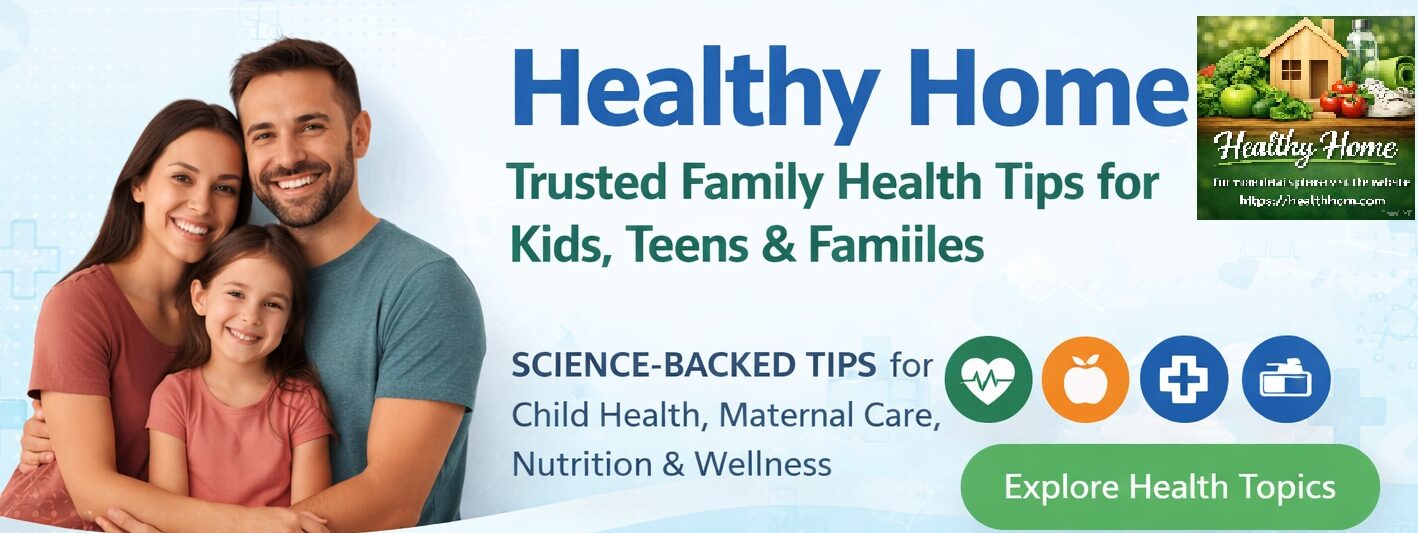 Healthy Home – Trusted Health Tips for Kids, Teens & Families