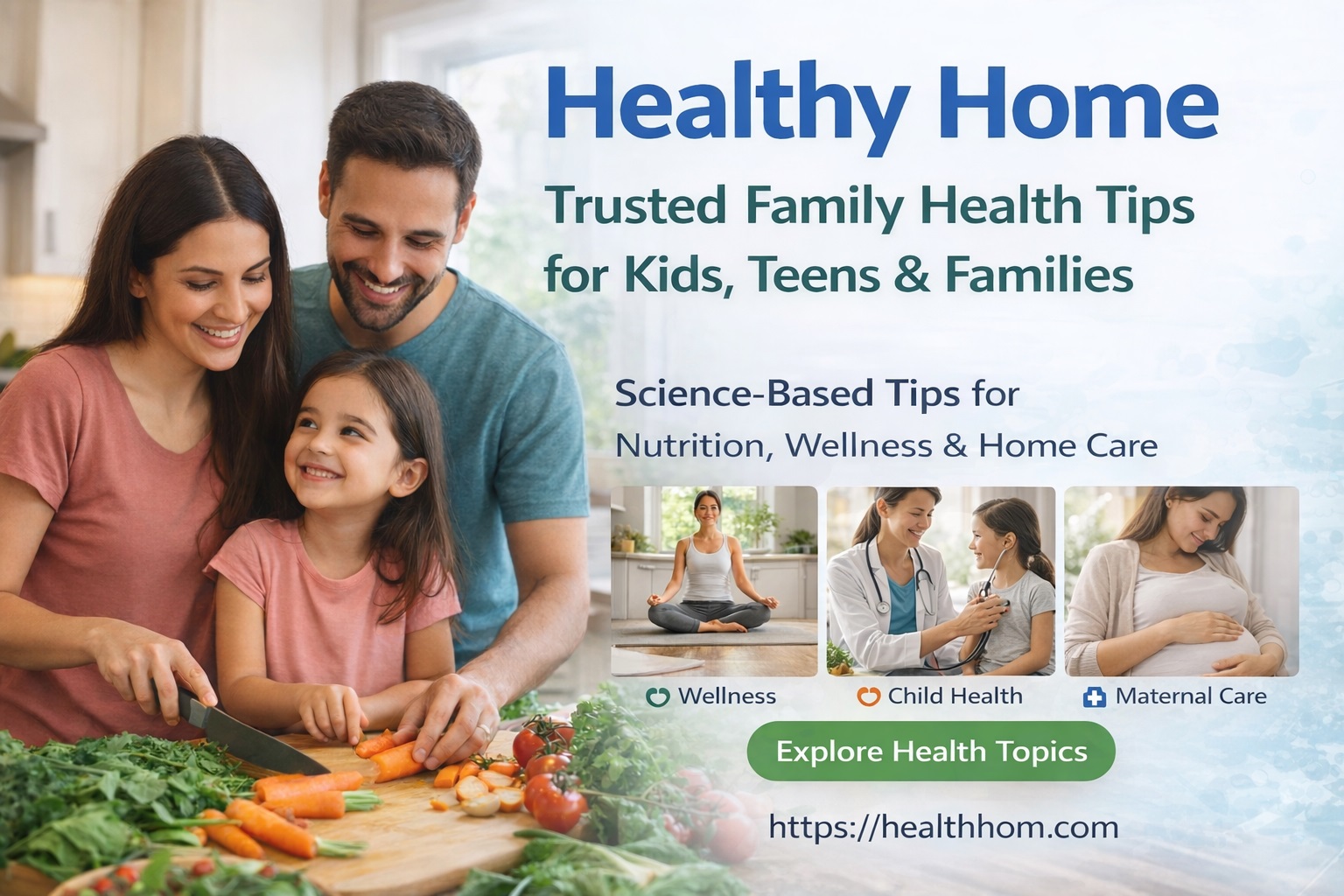 Healthy Home Trusted Family health tips for kids teens and families