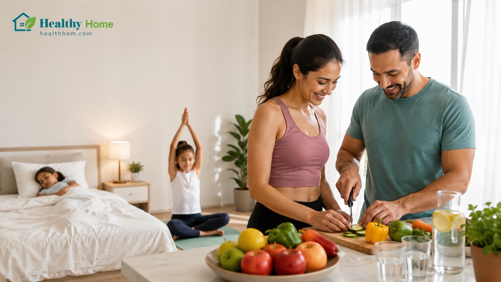 Healthy Living Guide for Families : Nutrition, Sleep and Daily Wellness Habits