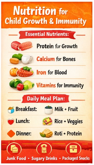 Nutrition for Child Growth & Immunity