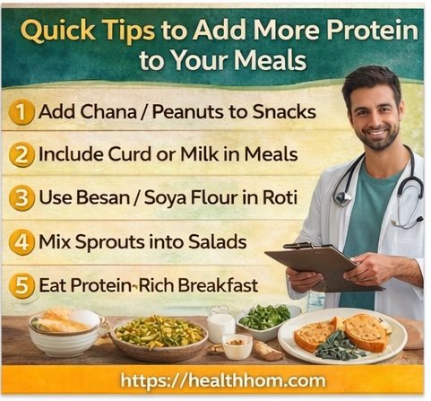 add more protein to your meals